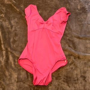 Capezio ABT Pink Sweetheart Neck Leotard